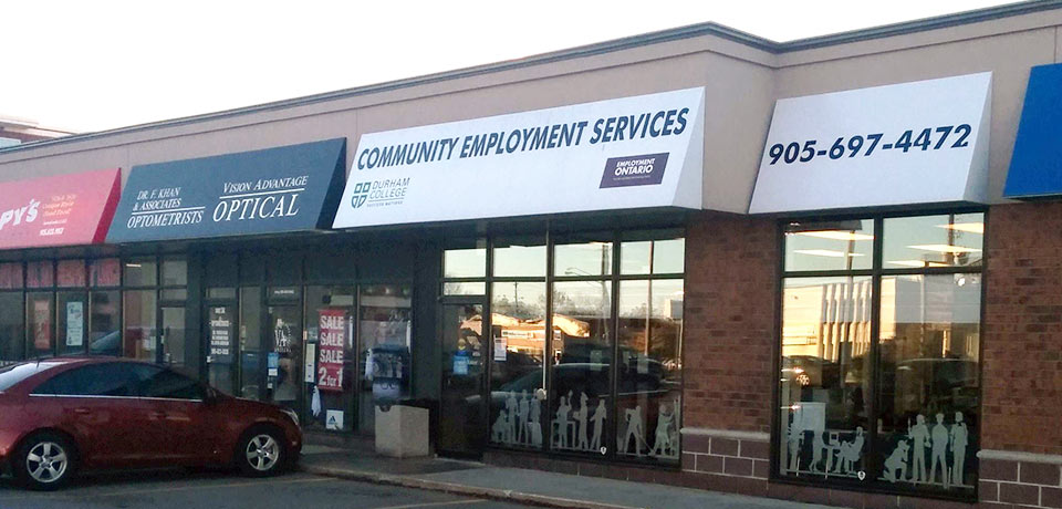 Bowmanville Community Employment Services office